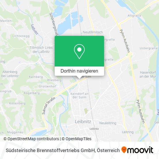 Südsteirische Brennstoffvertriebs GmbH Karte