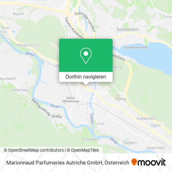 Marionnaud Parfumeries Autriche GmbH Karte