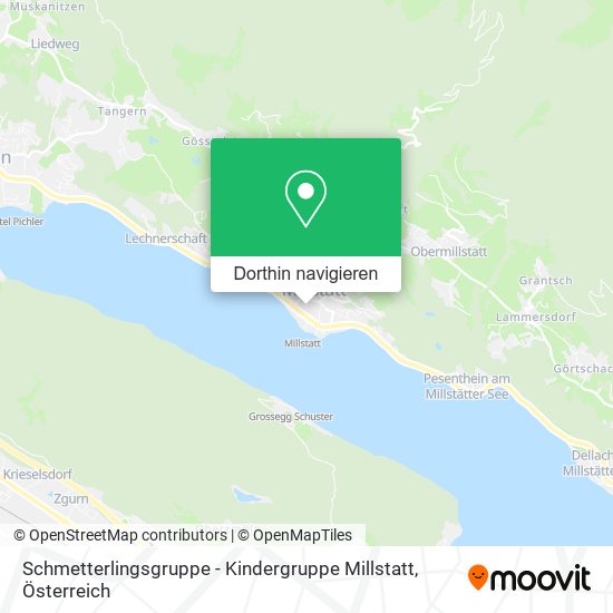 Schmetterlingsgruppe - Kindergruppe Millstatt Karte