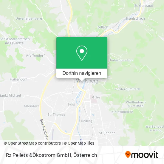 Rz Pellets &Ökostrom GmbH Karte