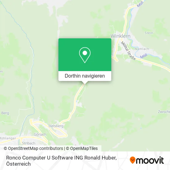 Ronco Computer U Software ING Ronald Huber Karte