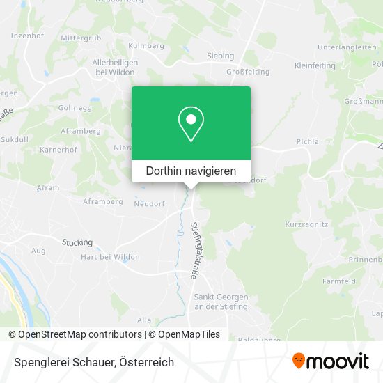 Spenglerei Schauer Karte