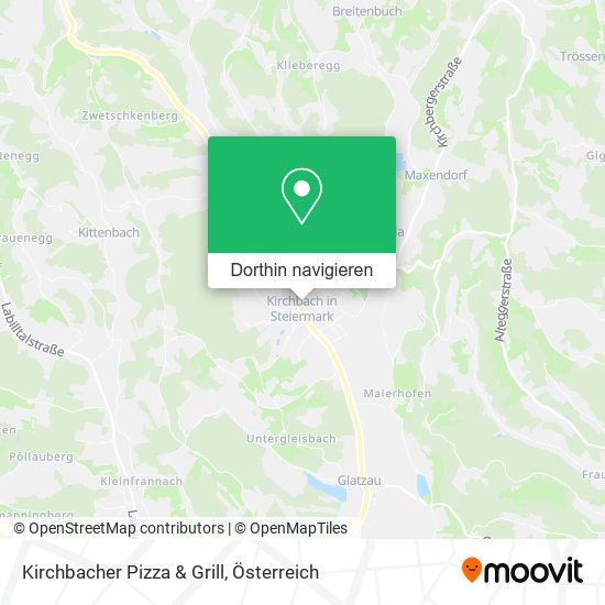 Kirchbacher Pizza & Grill Karte