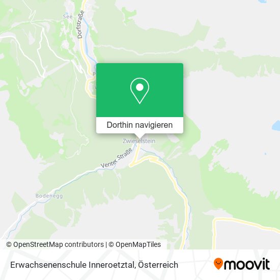 Erwachsenenschule Inneroetztal Karte