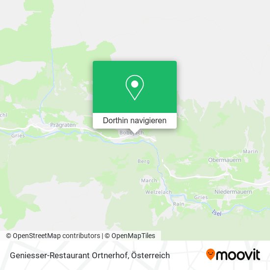 Geniesser-Restaurant Ortnerhof Karte
