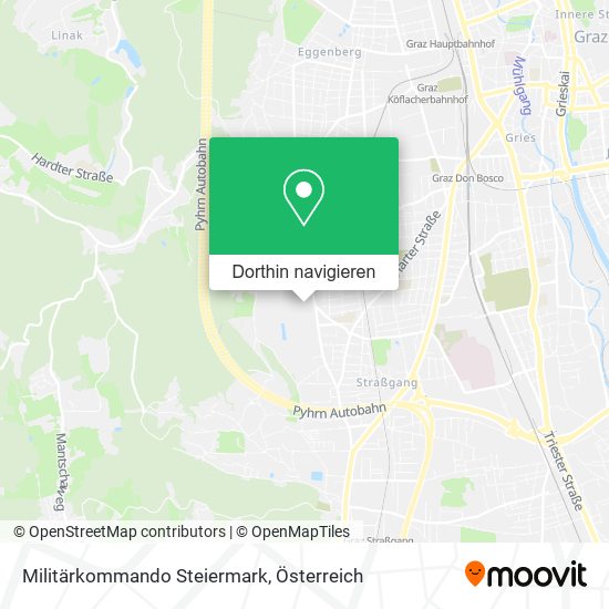 Militärkommando Steiermark Karte