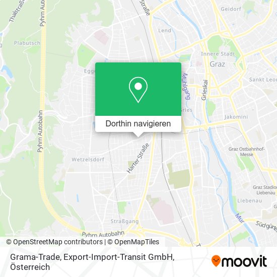 Grama-Trade, Export-Import-Transit GmbH Karte