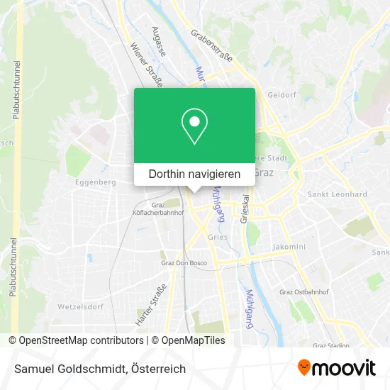 Samuel Goldschmidt Karte