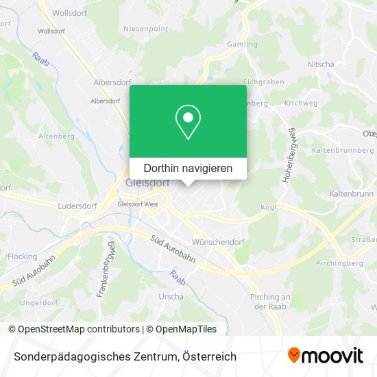 Sonderpädagogisches Zentrum Karte