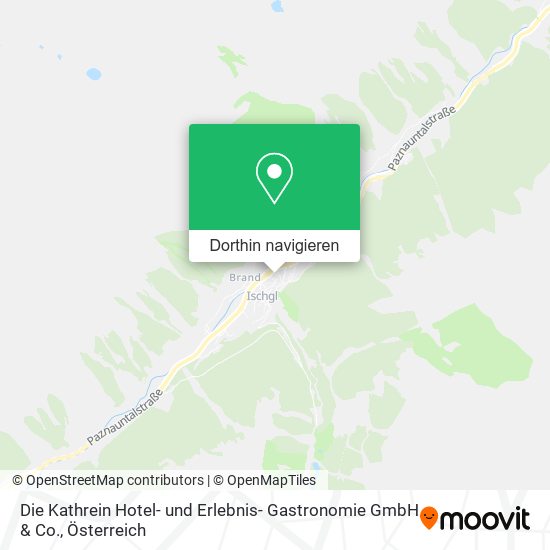Die Kathrein Hotel- und Erlebnis- Gastronomie GmbH & Co. Karte