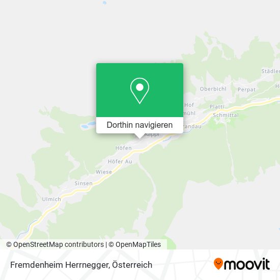 Fremdenheim Herrnegger Karte