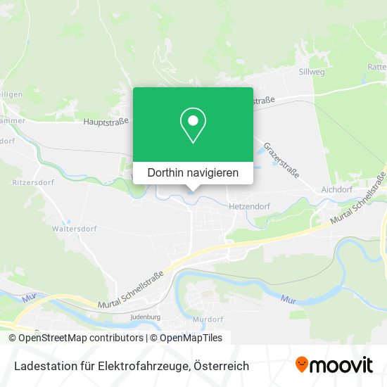 Ladestation für Elektrofahrzeuge Karte