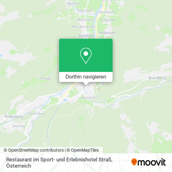 Restaurant im Sport- und Erlebnishotel Straß Karte