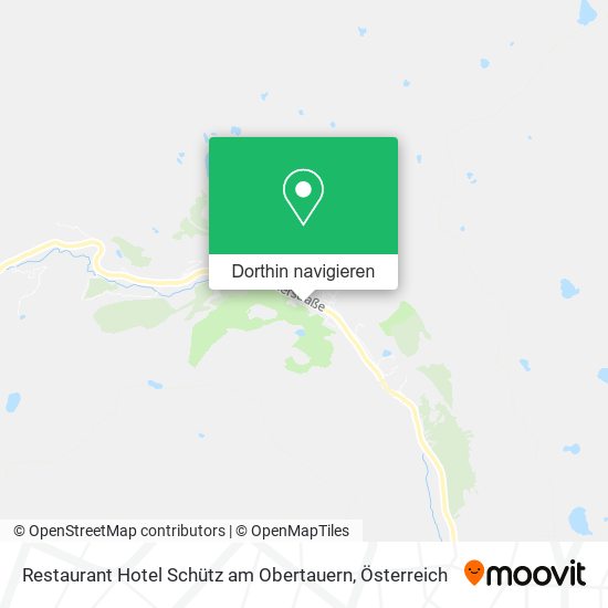 Restaurant Hotel Schütz am Obertauern Karte