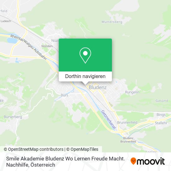 Smile Akademie Bludenz Wo Lernen Freude Macht. Nachhilfe Karte