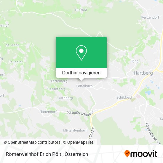 Römerweinhof Erich Pöltl Karte
