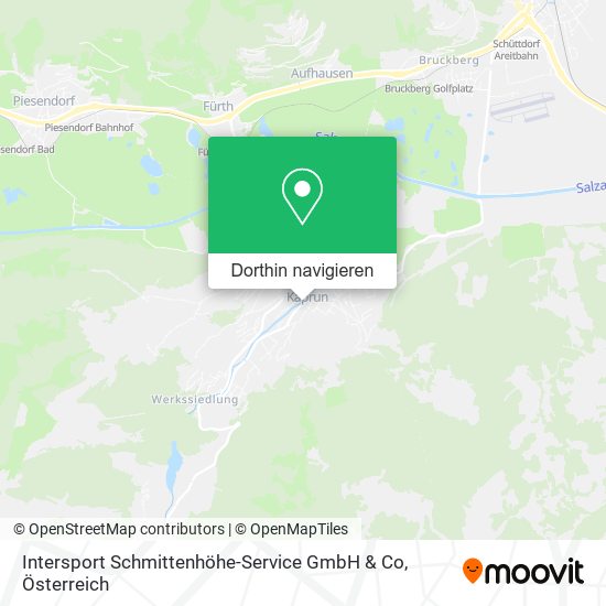 Intersport Schmittenhöhe-Service GmbH & Co Karte