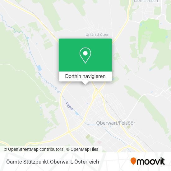 Öamtc Stützpunkt Oberwart Karte