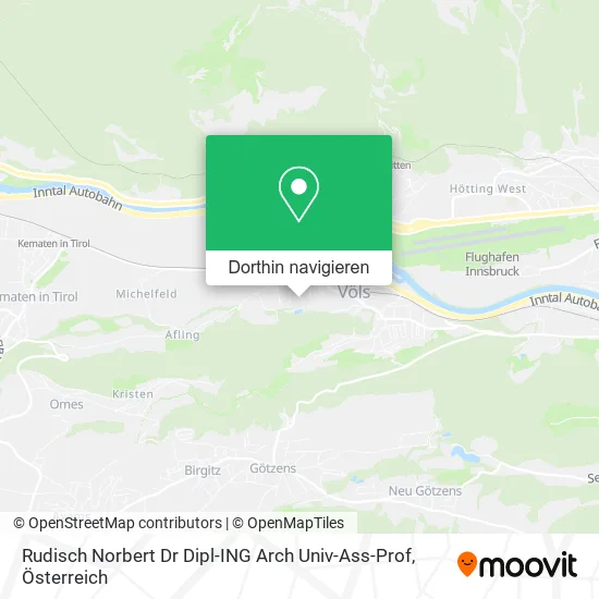 Rudisch Norbert Dr Dipl-ING Arch Univ-Ass-Prof Karte