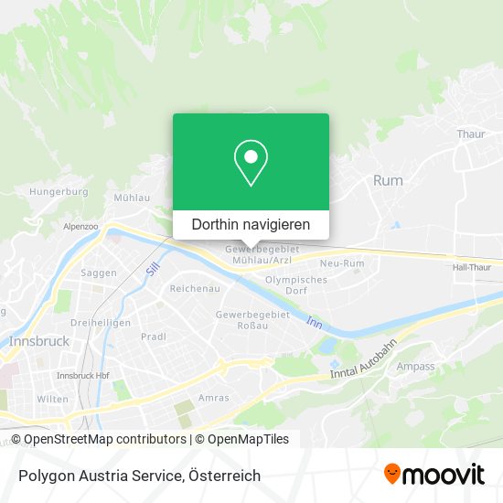 Polygon Austria Service Karte