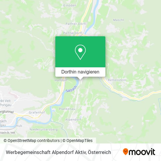 Werbegemeinschaft Alpendorf Aktiv Karte