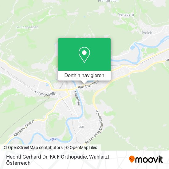 Hechtl Gerhard Dr. FA F Orthopädie, Wahlarzt Karte