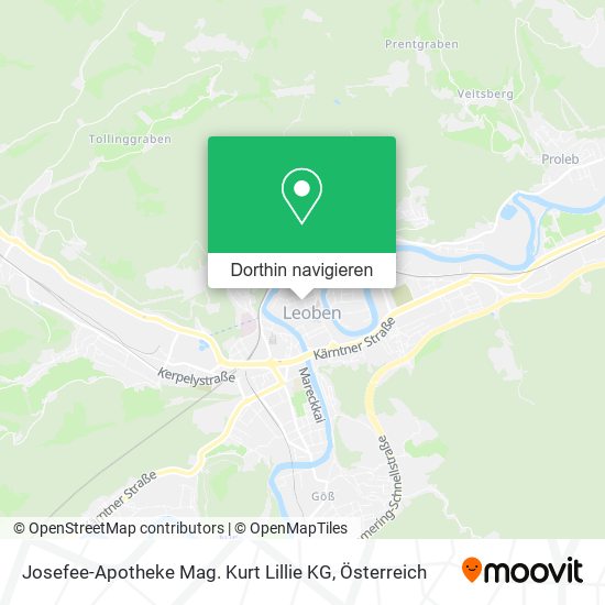 Josefee-Apotheke Mag. Kurt Lillie KG Karte
