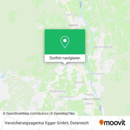 Versicherungsagentur Egger GmbH Karte