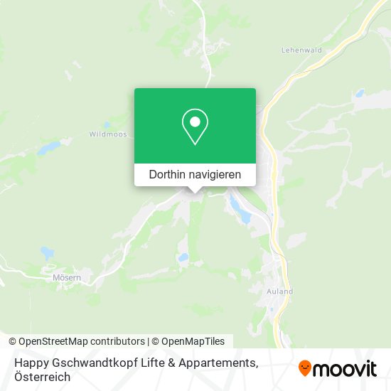 Happy Gschwandtkopf Lifte & Appartements Karte