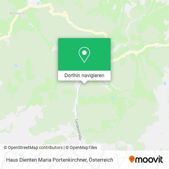Haus Dienten Maria Portenkirchner Karte