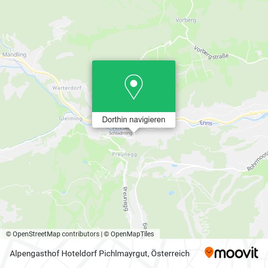 Alpengasthof Hoteldorf Pichlmayrgut Karte