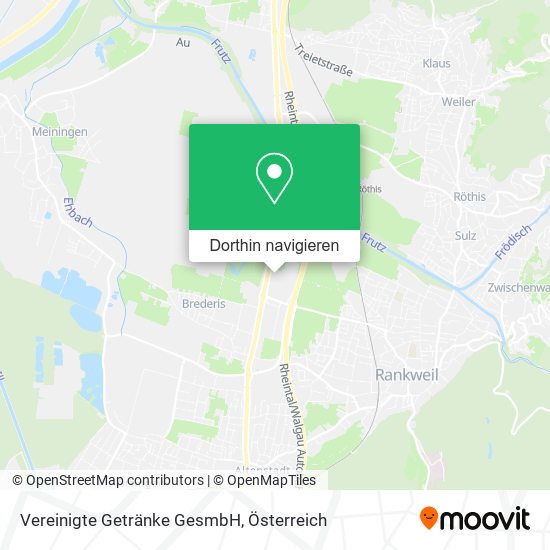 Vereinigte Getränke GesmbH Karte