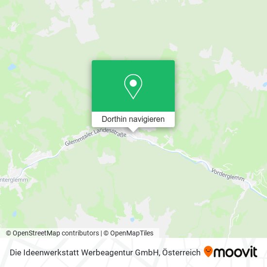 Die Ideenwerkstatt Werbeagentur GmbH Karte