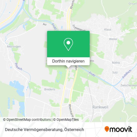 Deutsche Vermögensberatung Karte