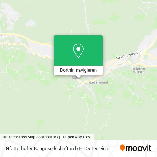 Gfatterhofer Baugesellschaft m.b.H. Karte
