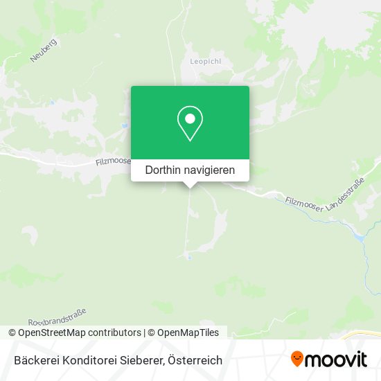 Bäckerei Konditorei Sieberer Karte
