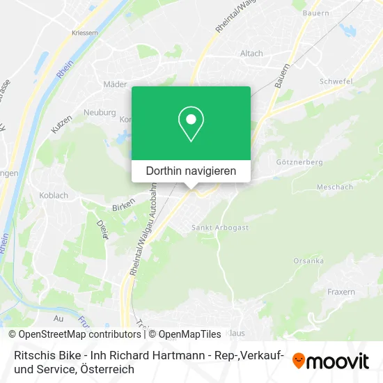 Ritschis Bike - Inh Richard Hartmann - Rep-,Verkauf- und Service Karte