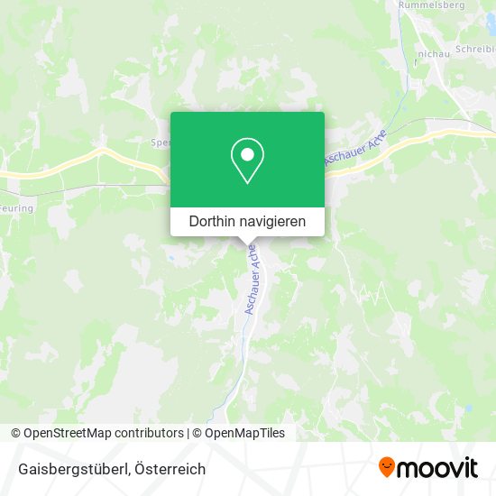 Gaisbergstüberl Karte