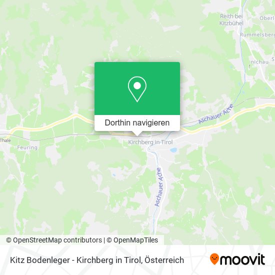 Kitz Bodenleger - Kirchberg in Tirol Karte