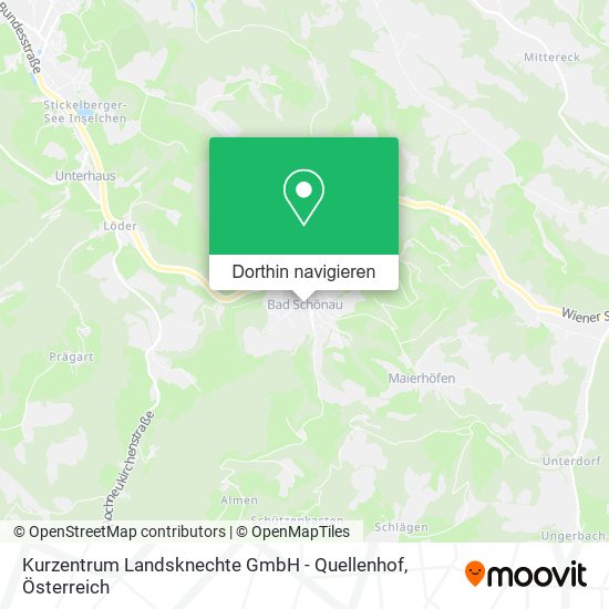 Kurzentrum Landsknechte GmbH - Quellenhof Karte