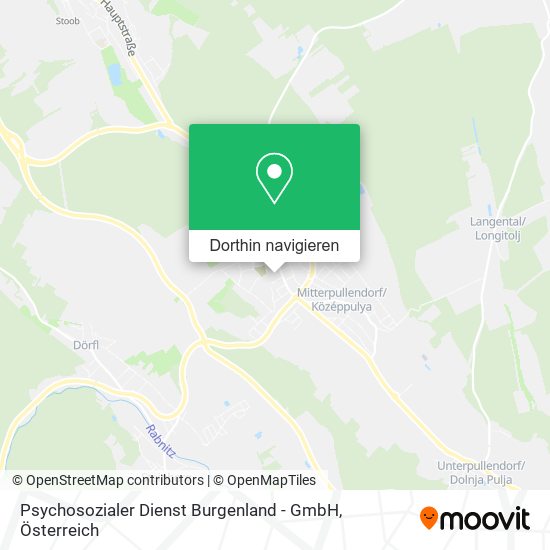 Psychosozialer Dienst Burgenland - GmbH Karte