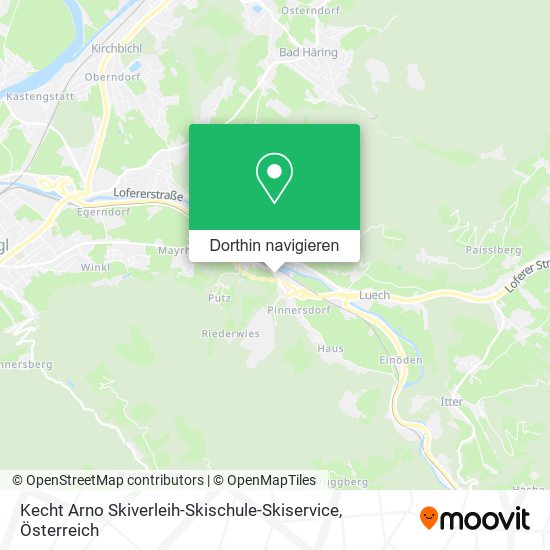 Kecht Arno Skiverleih-Skischule-Skiservice Karte