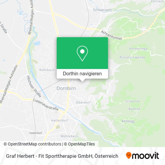 Graf Herbert - Fit Sporttherapie GmbH Karte