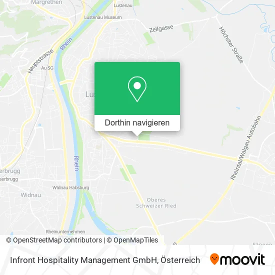 Infront Hospitality Management GmbH Karte