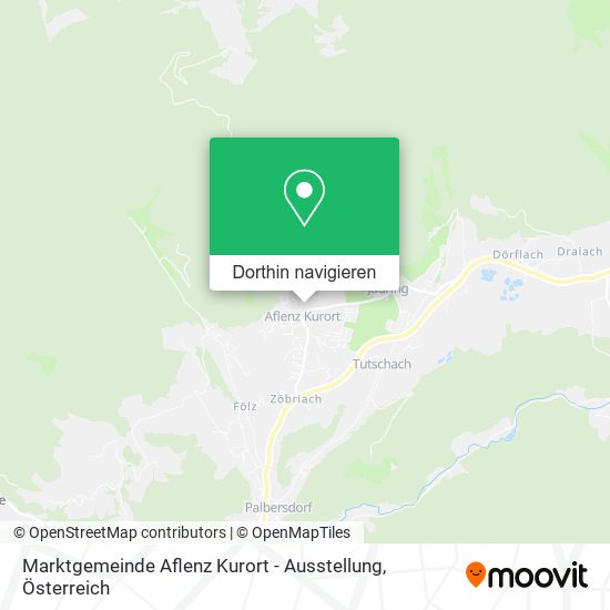 Marktgemeinde Aflenz Kurort - Ausstellung Karte