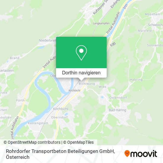 Rohrdorfer Transportbeton Beteiligungen GmbH Karte