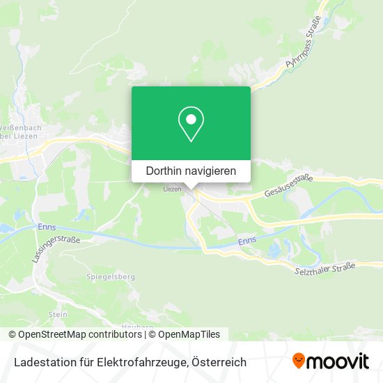 Ladestation für Elektrofahrzeuge Karte
