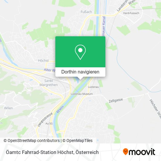 Öamtc Fahrrad-Station Höchst Karte