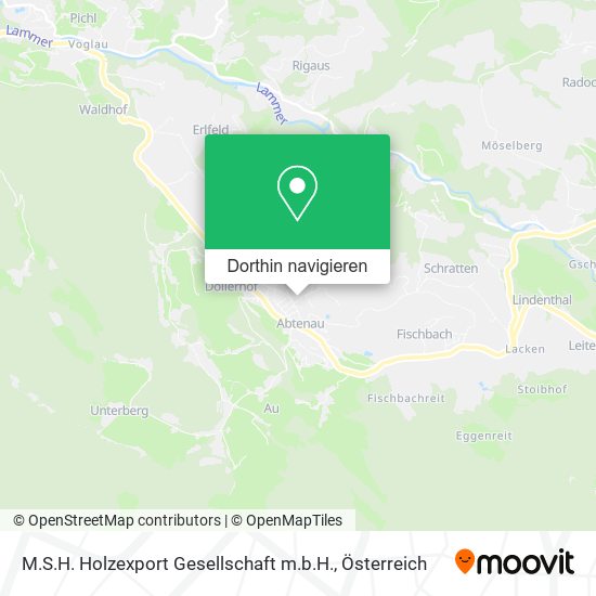 M.S.H. Holzexport Gesellschaft m.b.H. Karte