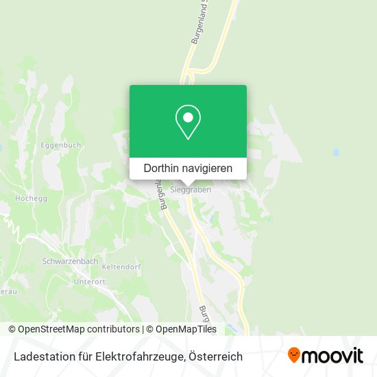 Ladestation für Elektrofahrzeuge Karte